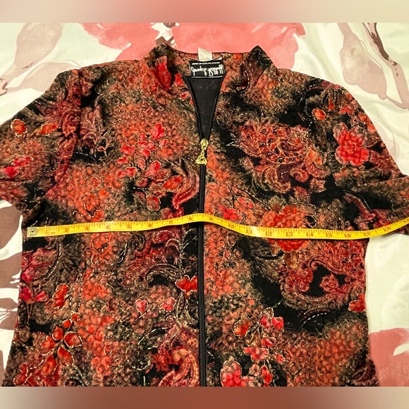 EUC Joseph Ribkoff Zip up Jacket Size 12 - Picture 8 of 10